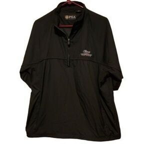 Otesaga’s Leatherstocking Golf Course Size L Short Sleeve Zipper Pullover